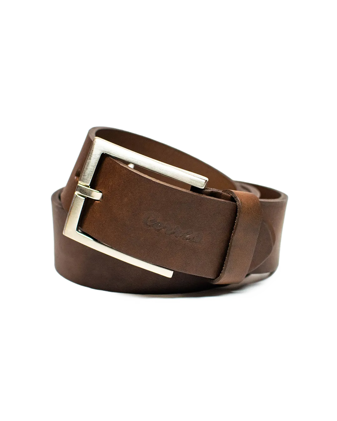 Cinturón Rústico de color marrón